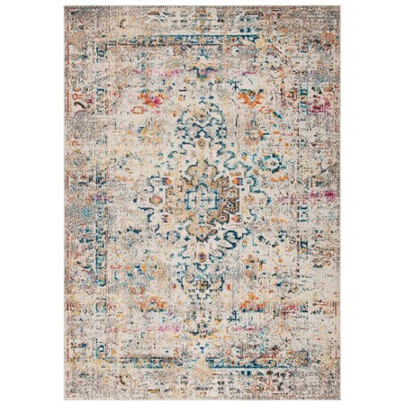 Safavieh Madison Power Loomed Runner Area RugGrey & Gold 2 ft.2 in. x 8 ft. MAD474F-28